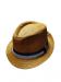 Ψάθινο Καπέλο Τύπου Παναμά-Blue-Grey
